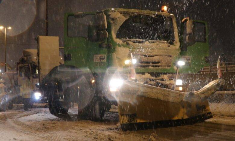 الأمانة تبدأ بفتح الطرق الفرعية