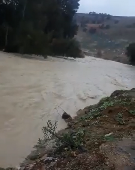 منخفض الخير يحيي سيل الزرقاء