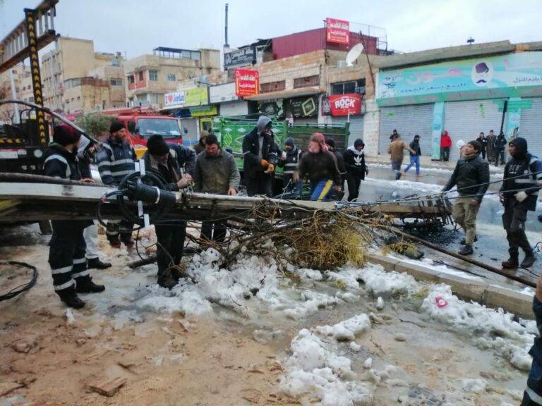 مصادر رسمية: لجنة تحقيق في تداعيات المنخفض
