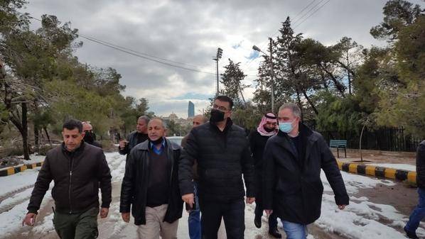 5 آلاف شجرة لتعويض المتساقطة خلال المنخفض في مدينة الحسين