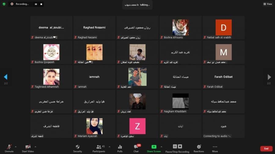 قادة مناظرات الأردن يقيمون ورشة عمل بعنوان  مكافحة المخدرات  في جرش