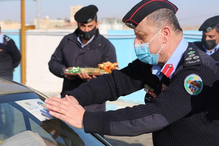 مرتبات الترخيص يهنئون المراجعين بمناسبة عيد ميلاد جلالة الملك