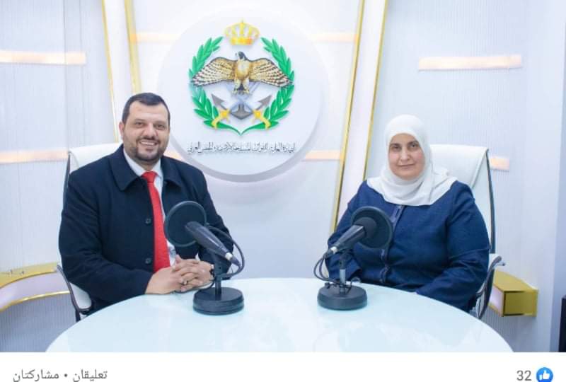 اذاعة الجيش العربي تستضيف المهندسة عبير الزهير