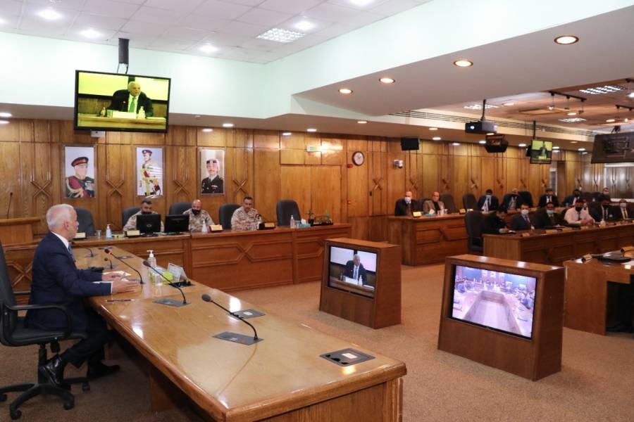 وزير التنمية الاجتماعية يحاضر في كلية الدفاع الوطني الملكية الأردنية