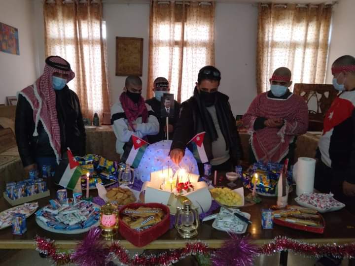 مركز الكرك للرعاية والتاهيل يحتفل بعيد ميلاد الملك