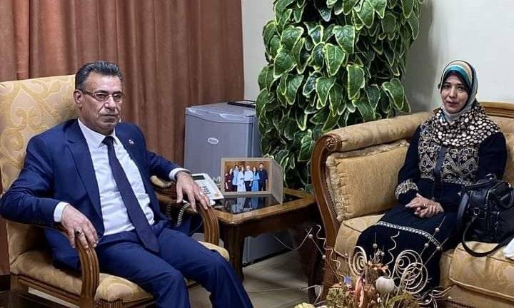 رئيسة الجهاز المركزي للإحصاء اليمني تلتقي مدير عام دائرة الإحصاءات الأردنية