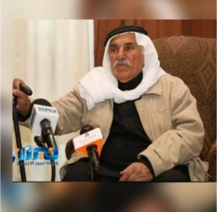 شكر على تعازٍ من قبيلة بني صخر بوفاة الحاج مطيله سلمان السطول ابو خالد