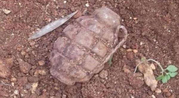 إصابة طفل بانفجار قنبلة قديمة في المشارع