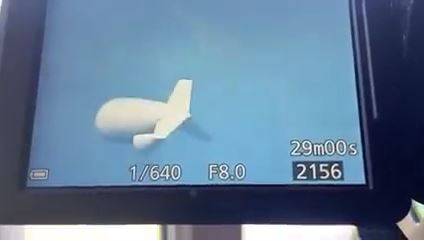 مصدر: المنطاد الطائر ليس له أي علاقة بأي تهديدات محتملة