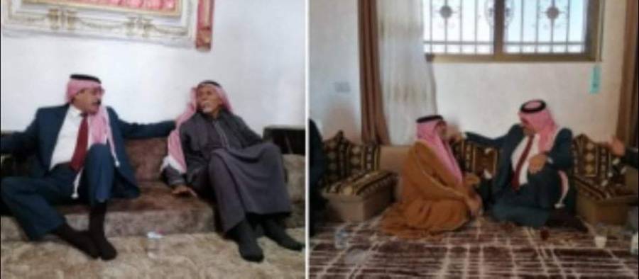الحجايا يزور البادية الجنوبية ويعود أبوتايه والهدبان من قبيلىة الحويطات