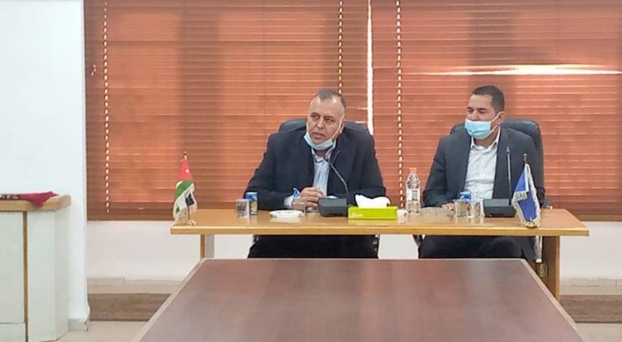 الجبور يلتقي عدد من أصحاب المصانع وتجار منطقة وادي العش الصناعية في الزرقاء