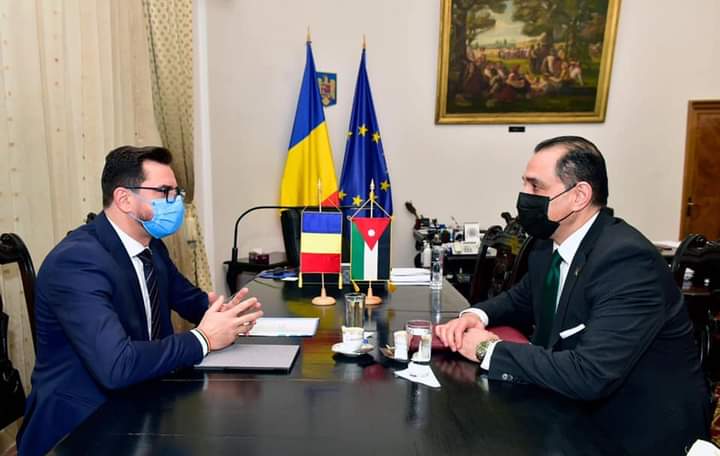السفير الأردني في رومانيا يبحث التعاون في مجال الزراعة بين البلدين