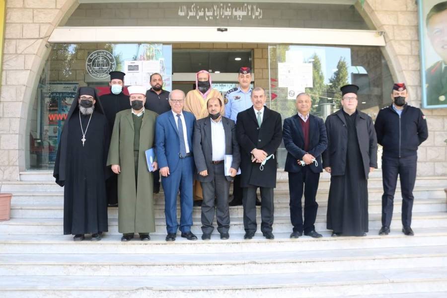 محافظ الزرقاء يرعى احتفال الوئام بين الاديان