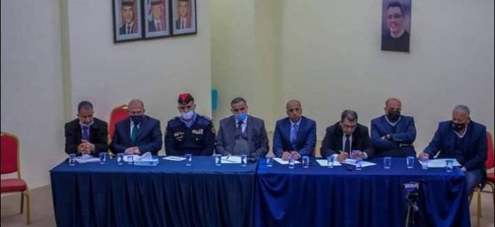 محافظ البلقاء يلتقي أهالي لواء ماحص و الفحيص