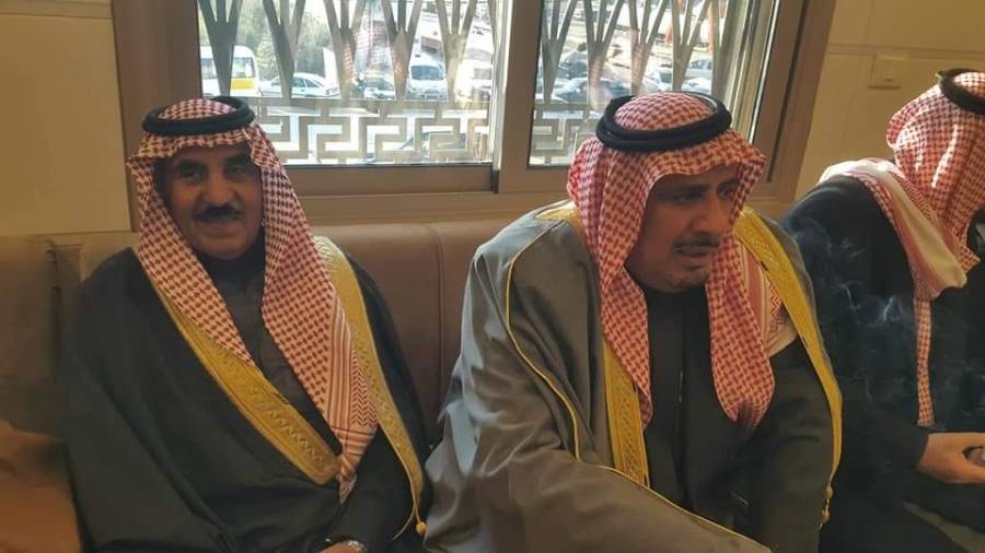 الزبن يقود صلحة عشائرية في حادثة وفاة الشابين محمد ابوشنار ويوسف العمارين