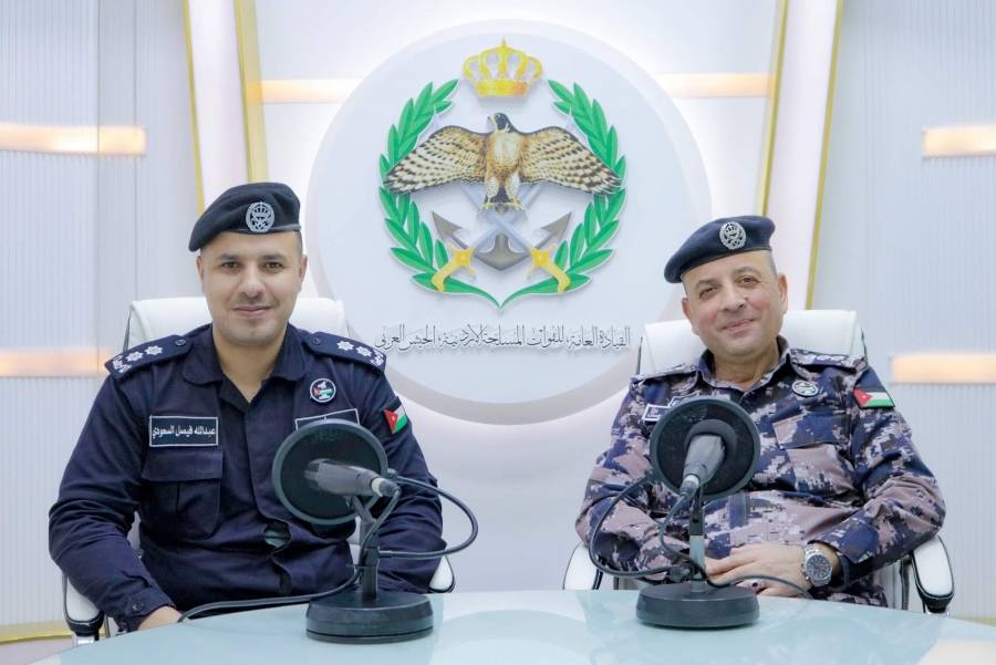 إذاعة الجيش العربي تستضيف العقيد المهندس محمد خريسات