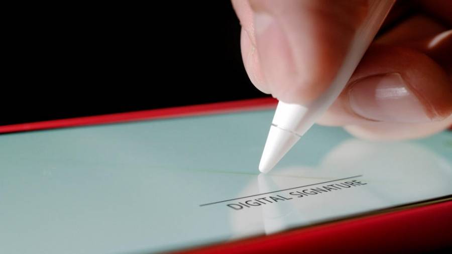 تفعيل التوقيع الإلكتروني عبر تطبيق سند