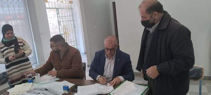  بلدية عجلون  توقع إتفاقية لتنفيذ عبارة صندوقية على مدخل طريق وادي الطواحين