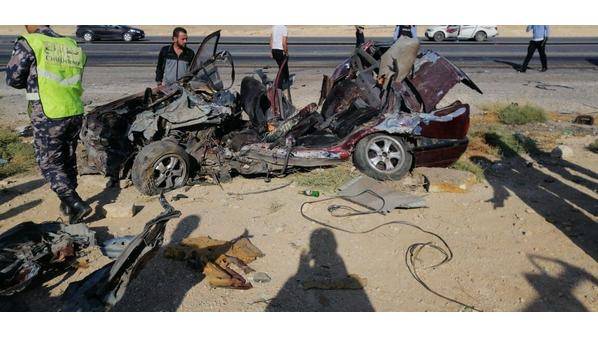 وفاة نتيجة تصادم مركبتين بعد محطة الحرانة الأمنية صباح الإثنين