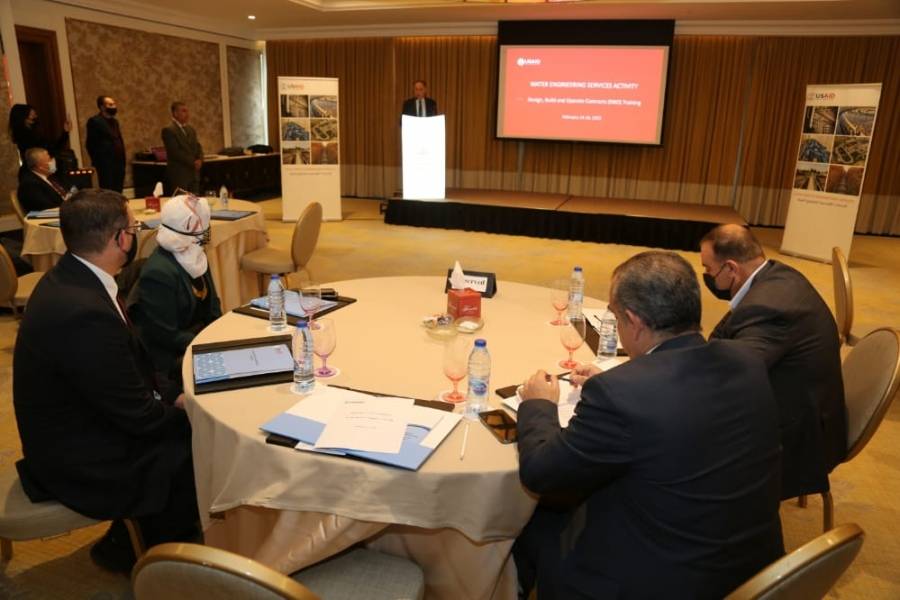 المياه:  افتتاح ورشة  عقود التصميم والتنفيذ والتشغيل للمشاريع المائية