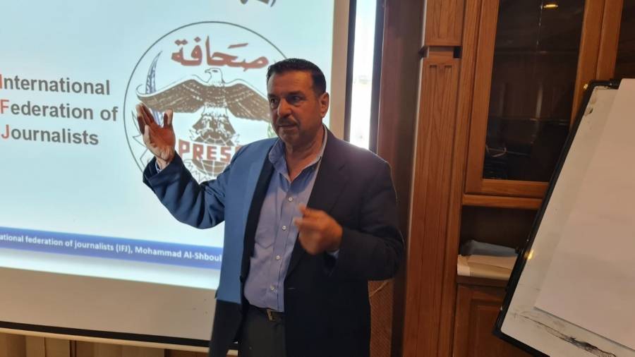الصحفيون في اربد يواصلون دورتهم التدريبية المهنية لليوم الثاني على التوالي