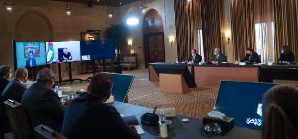 الملك يؤكد متانة الشراكة الاستراتيجية بين الأردن والولايات المتحدة