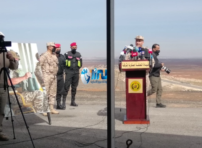 نيروز الاخبارية تشارك وسائل الإعلام المحلية والعربية والعالمية بجولة مع الجيش العربي على الحدود الشرقية... صور