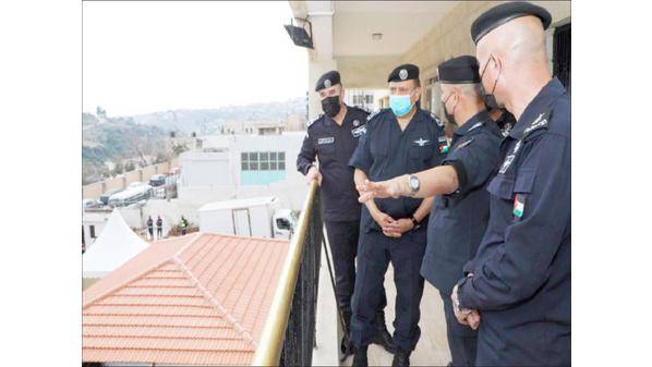 افتتاح مشروع إعادة تأهيل وصيانة مركز أمن المدينة المتكامل بالسلط