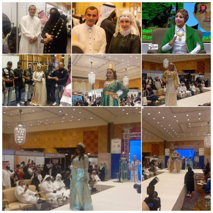 القفطان  والتكشيطة   المغربية في أولى معرض للأزياء بالمملكة العربية السعودية