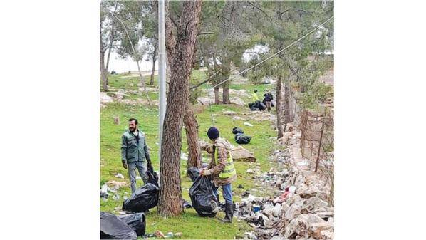 عين الباشا: حملة شاملة لتنظيف الغابة الإسكندنافية