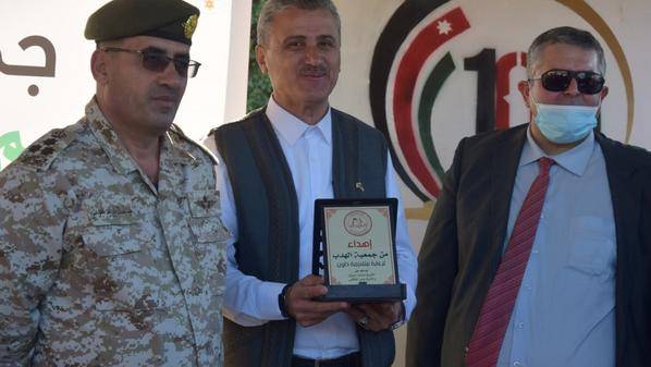 افتتاح المخيم العسكري السادس لمتلازمة داون تحت عنوان معه وبه انا ماضون