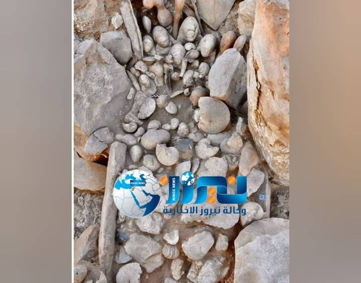 اكتشاف اثري مهم في البادية الشرقية.... صور