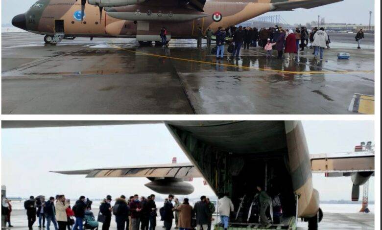 تحديد موعد وصول طائرة إخلاء الأردنيين من أوكرانيا إلى المملكة