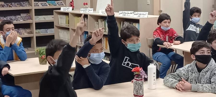 المياه تواصل حملتها للتوعية بمحاضرات وورشات توعوية لطلبة المدارس