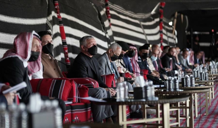 الملك من معان: المشروع الوطني لسكة الحديد أولوية