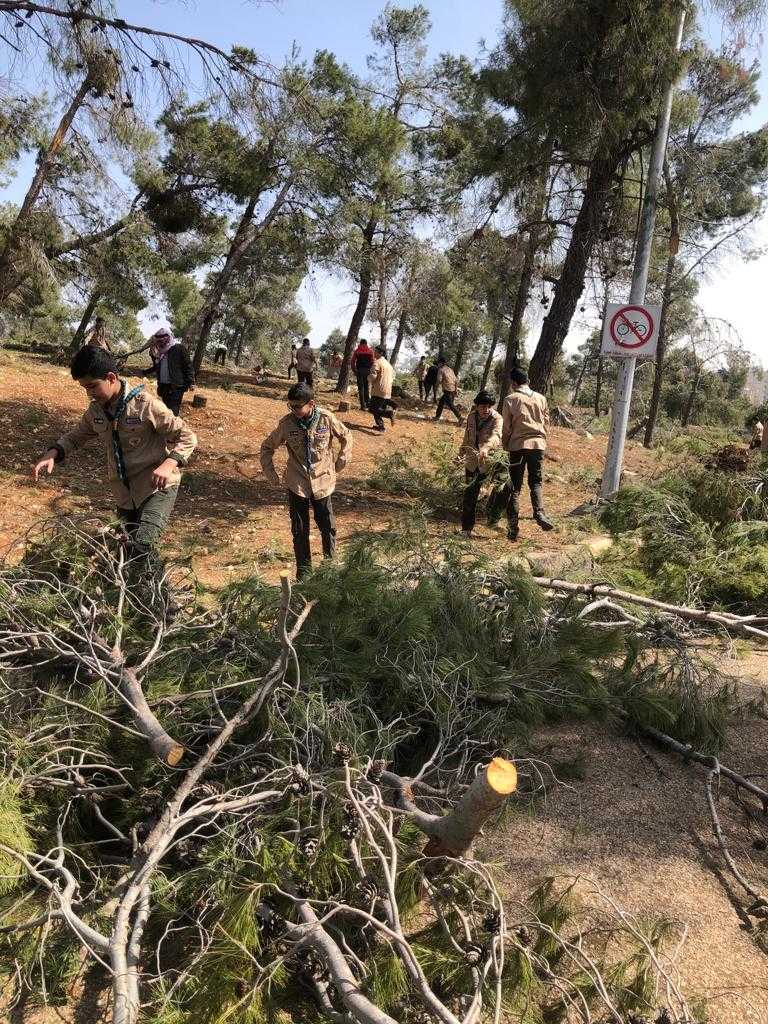 أيام عمل تطوعية في مدينة الحسين للشباب