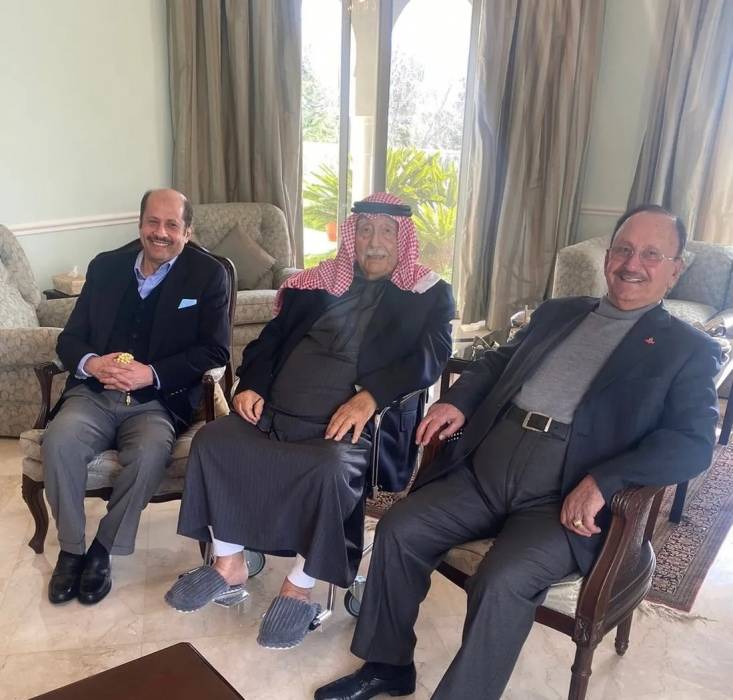 السديري يزور المجالي ويلتقي السرحان وعدد من الشخصيات