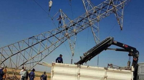 هجوم يستهدف 6 أبراج كهرباء غرب العراق
