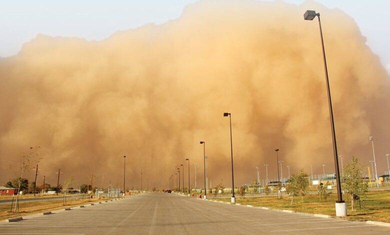 الأمن: هذه الطرق تشهد غبارا كثيفا