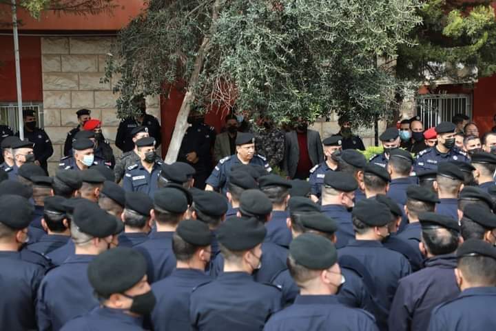 مدير الامن العام يزور مديرية شرطة محافظة اربد