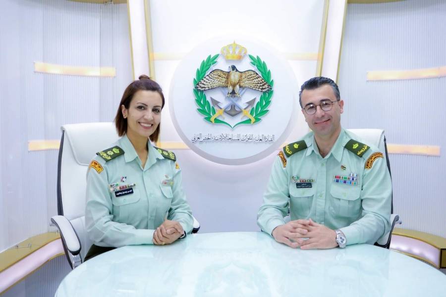 إذاعة الجيش العربي تستضيف الرائد الطبيب معتز غباشنه