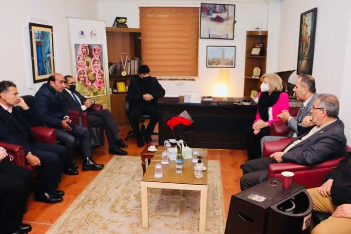 وزيرة الثقافة تزور مقر رابطة الكُتّاب الأردنيين