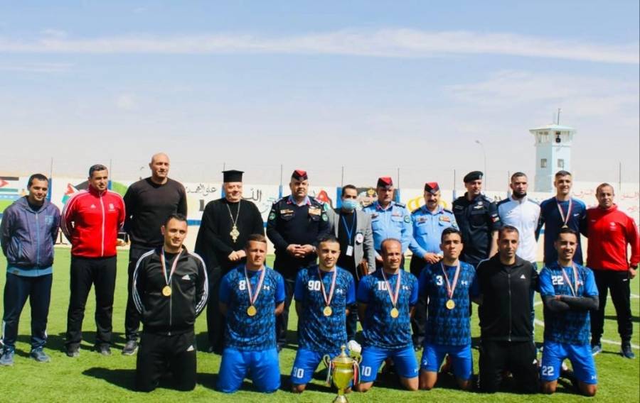 في أجواء رياضية حماسية اختتام بطولة خماسيات الكرة لنزلاء مراكز الاصلاح والتأهيل الأولى.