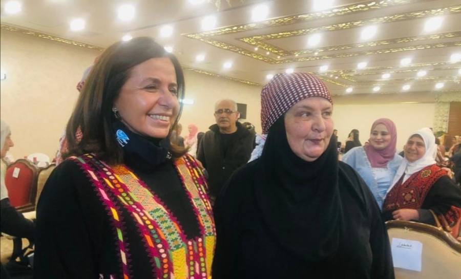 الشريفة نسرين تكرم عددا من سيدات إربد بفعالية  حكاية ثوب  .. مصور