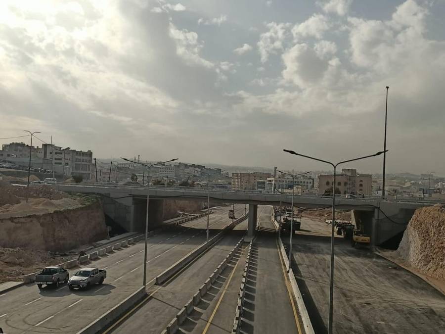 الانتهاء من أعمال جسر ماركا وإعادة حركة السير الأربعاء