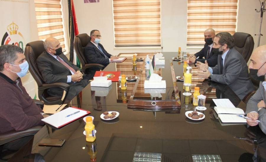 الأمير مرعد يلتقي رئيس مجلس إدارة شركة مناجم الفوسفات