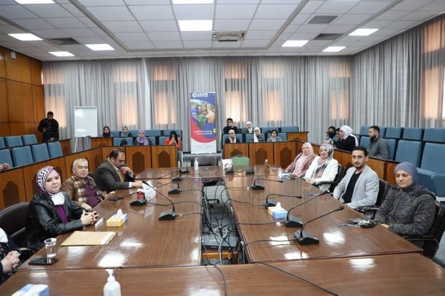 ورشة في اليرموك حول آليات دعم المرأة وتعزيز المساواة في ظل أزمات اللجوء