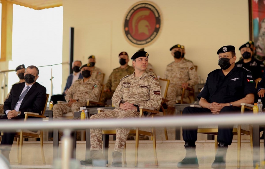 Crown Prince attends joint military exercise