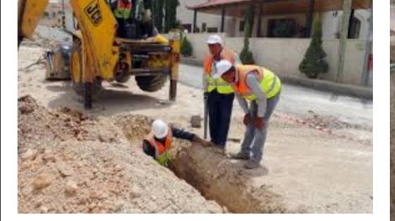 عطاء بقيمة 1.6 مليون دينار لاستبدال خط صرف صحي الرمثا