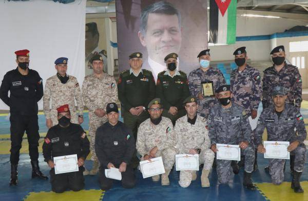 تخريج دورة في مديرية الاتحاد الرياضي العسكري